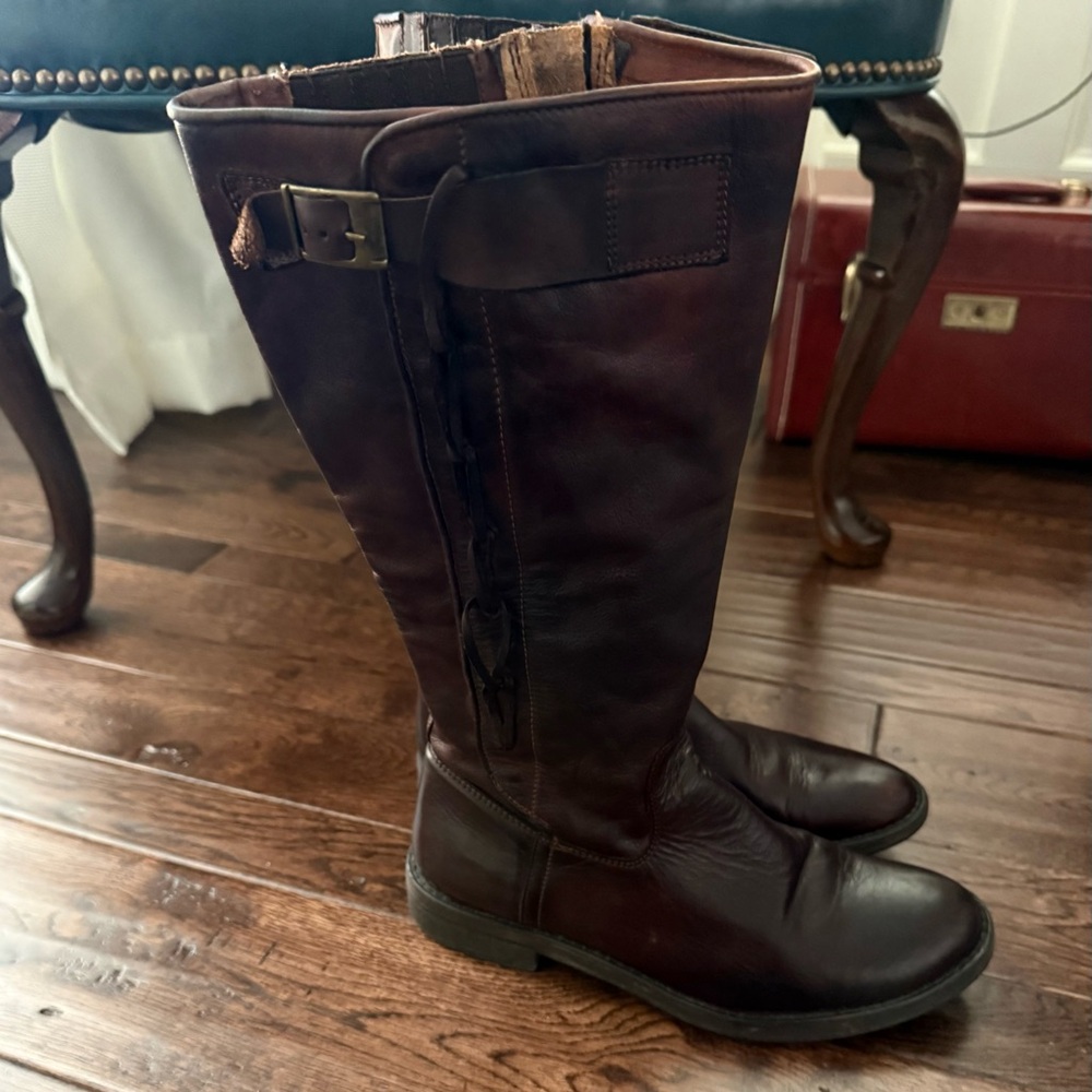 Bed Stu Leather Riding Boots - Picture 4 of 7